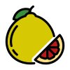 The largest of all the citrus fruits